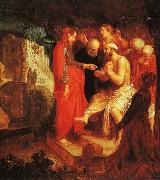 John Pynas The Raising of Lazarus oil painting